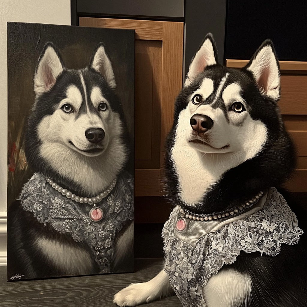 Custom Renaissance Pet Portrait – Classic & Regal Artistic Style Petopia