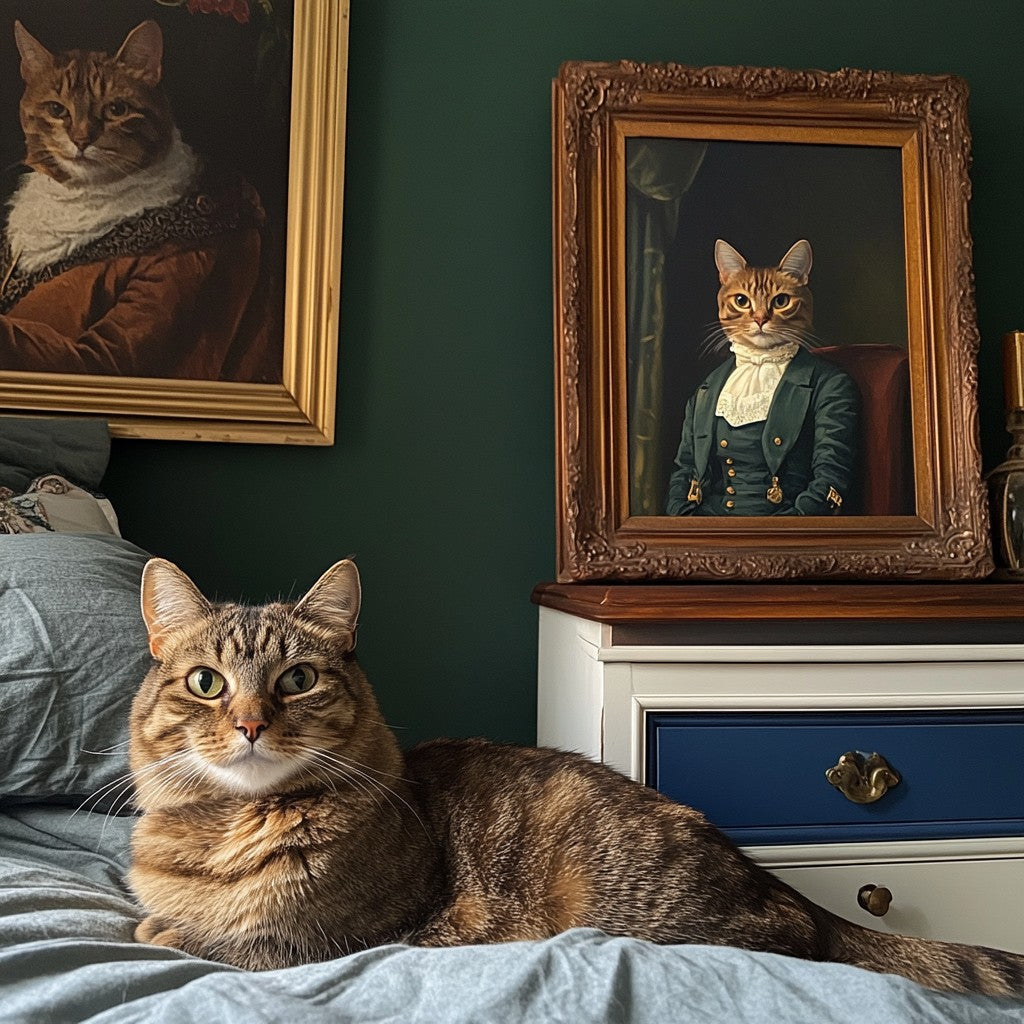 Custom Renaissance Pet Portrait – Classic & Regal Artistic Style Petopia