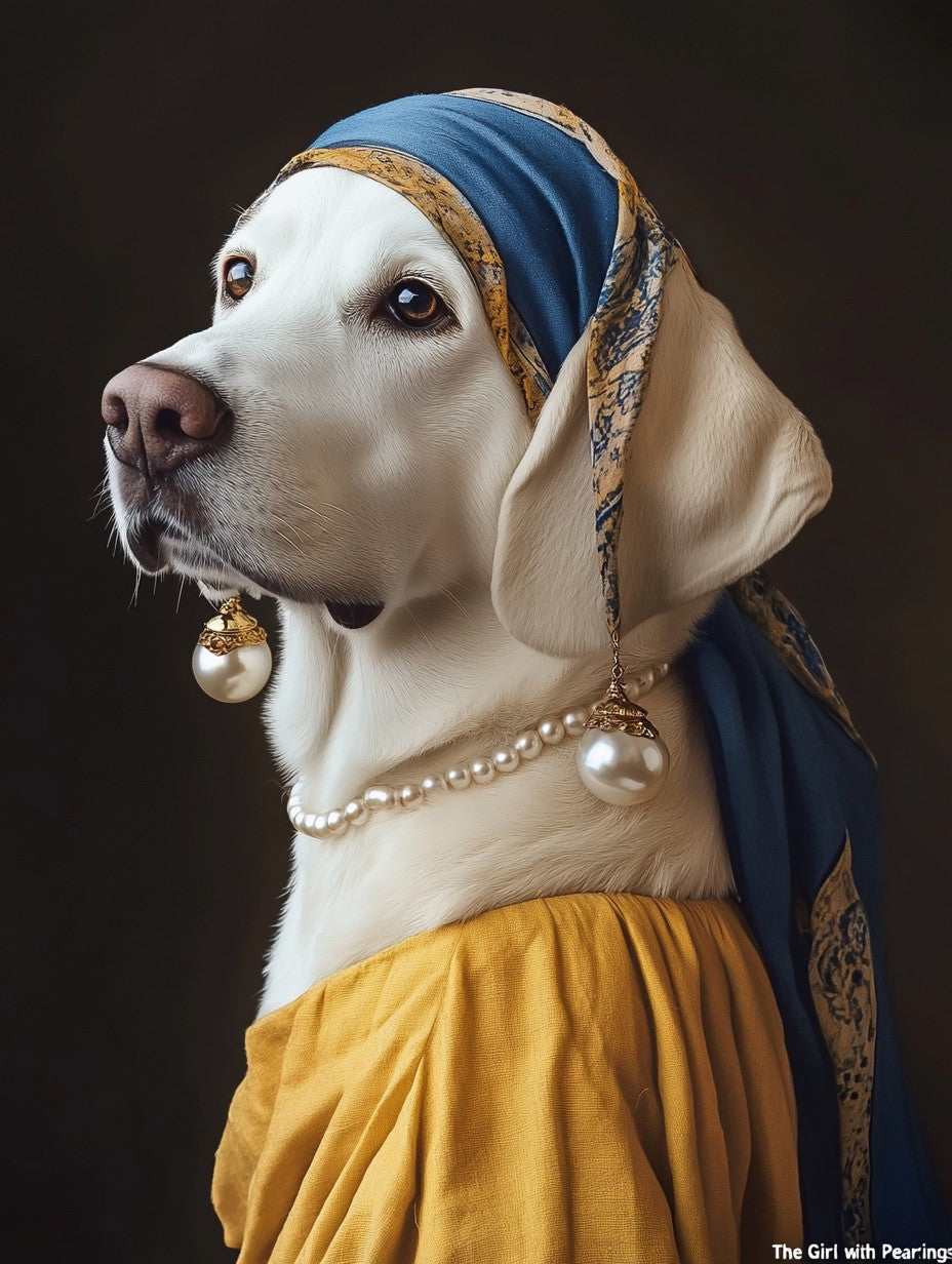 Custom Renaissance Pet Portrait – Classic & Regal Artistic Style Petopia