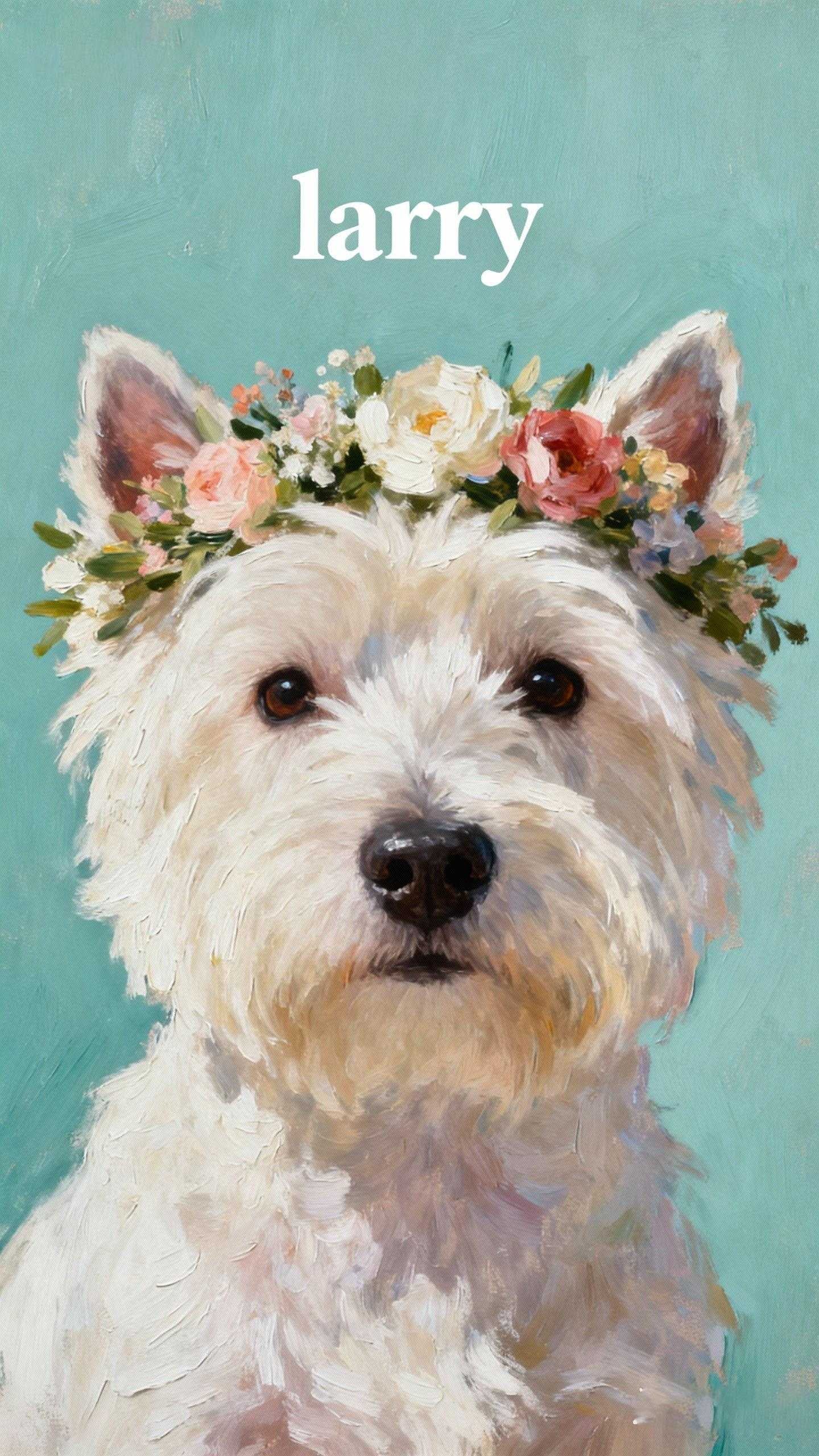 Custom Modern Pet Portrait – Minimalist & Contemporary Design Petopia