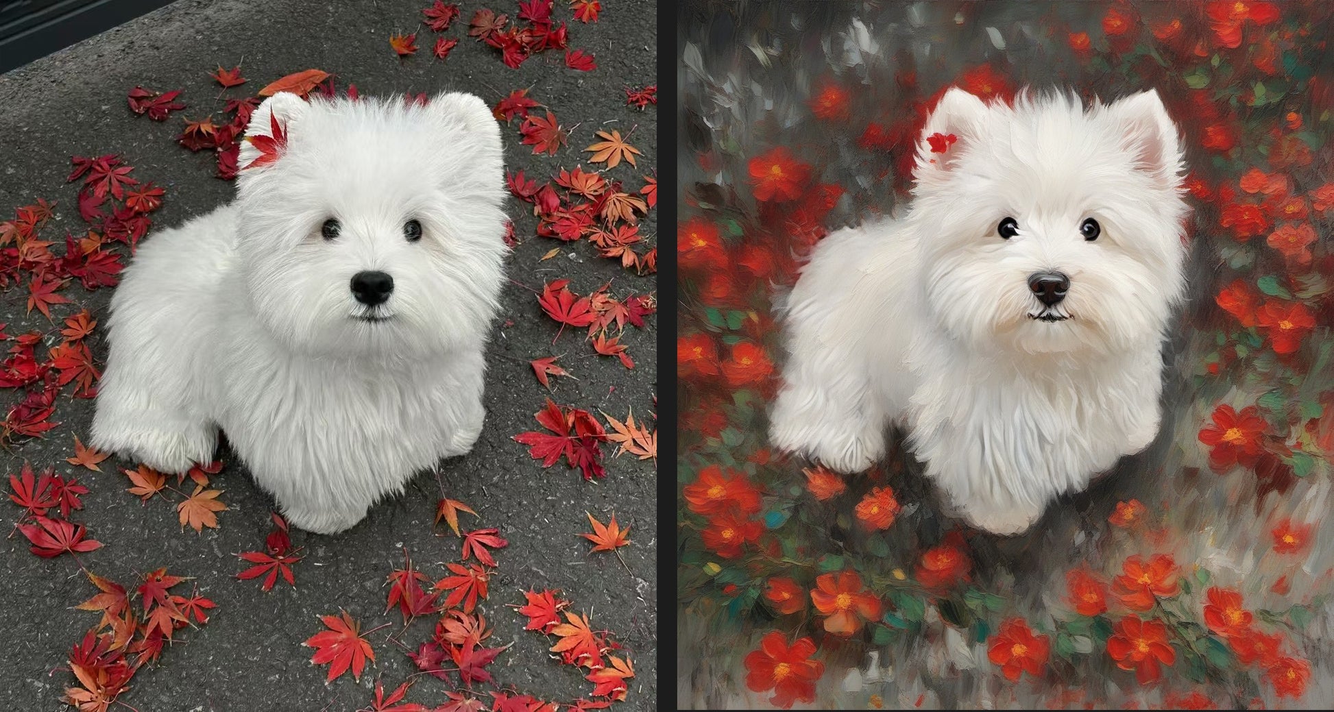 Custom Palette Knife Pet Portrait – Textured Oil Painting Style Petopia